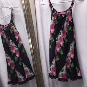 Sexy Betsey Johnson Sleepwear Dress